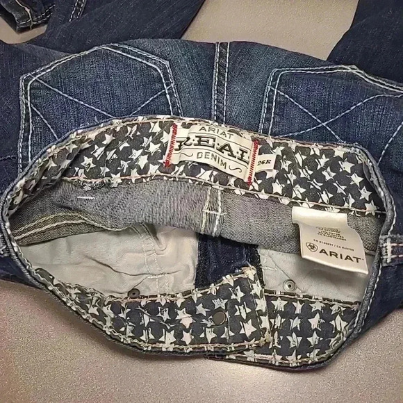 Ariat Women’s Ella Mid Rise Skinny Real Denim Jeans Size  26R - Picture 4 of 6